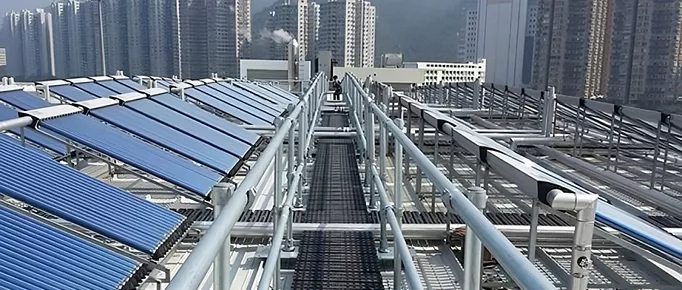 Bezpieczne Podesty Na Dachu Metalowy Kingspan Transformed