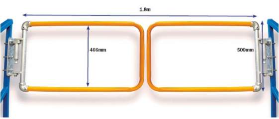 Podwojne Samozamykajace Sie Bramki Bezpieczenstwa 561 240 65