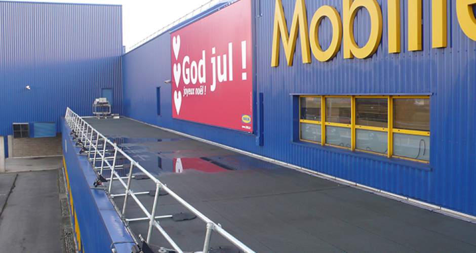 Barierki Dachowe Ochrona Przed Upadkiem Ikea Kee Guard